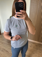 T-shirt damski Szary Melanż TUSS