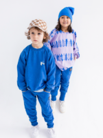 Bluza Batik Vintage Blue NUNU - obrazek 2