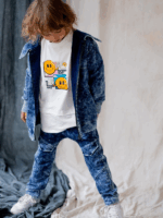 Bluza Bomberka Jeans Blue NUNU - obrazek 2