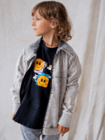 Longsleeve przedłużany Czarny NUNU - obrazek 2