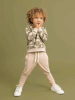 Bluza wzór Khaki Loose Bluzz - obrazek 4