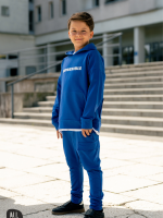 Niebieska Bluza z kapturem ALL FOR KIDS - obrazek 4