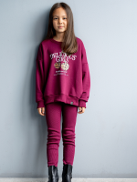 Legginsy prążkowane ALL FOR KIDS - obrazek 3