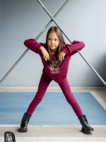 Legginsy prążkowane ALL FOR KIDS - obrazek 4