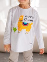 Biała Bluzka dziewczęca  FUNKIDS
