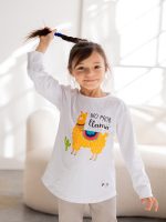 Biała Bluzka dziewczęca  FUNKIDS - obrazek 3