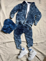 Bluza Bomberka Jeans Blue NUNU