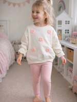 Dres Flowers Light pink - obrazek 3