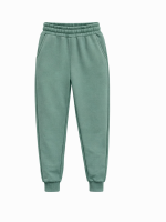 ALL FOR KIDS Zielono-miętowe Spodnie typu joggery na gumce w pasie