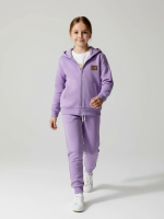 Liliowy Dres BASIC dla Dziewczynki - obrazek 3