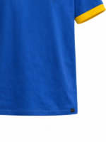 ALL FOR KIDS  Chabrowy T-shirt dla chłopca  z nadrukiem " Weź się" - obrazek 4