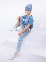 TUSS Spodnie Classic Jeans Light Blue - obrazek 2