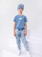 TUSS Spodnie Classic Jeans Light Blue - obrazek 3