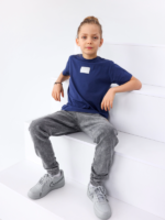 TUSS Spodnie Classic Jeans Grey - obrazek 2