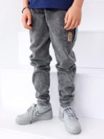 TUSS Spodnie Jeans Cargo Grey
