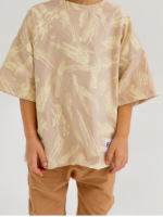 Bawełniana Koszulka z krótkim rękawem FUN KIDS / COLOR ROAR - obrazek 2
