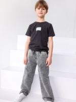 TUSS Spodnie Buggy Jeans Light Grey - obrazek 3