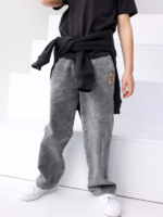 TUSS Spodnie Buggy Jeans Light Grey