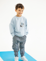 Bluza bez kaptura FUN KIDS/ COLOR ROAR - obrazek 2