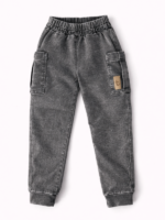 TUSS Spodnie Jeans Cargo Grey - obrazek 3