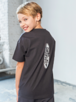 ALL FOR KIDS  Szary T-shirt dla chłopca  MONSTER - obrazek 4