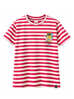 ALL FOR KIDS  T-shirt dla chłopca Pixeel w czerwone paski