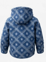 Bluza Jeansowa Stars Medium Blue MIMI - obrazek 4