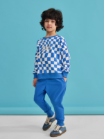 Niebieskie Spodnie Dresowe LOOSE BLUZZ - obrazek 3