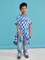 T-shirt z krótkim rękawem LOOSE BLUZZ - obrazek 3
