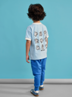 T-shirt z krótkim rękawem LOOSE BLUZZ - obrazek 3