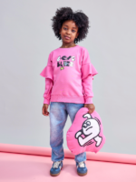 Bluza z Falbankami LOOSE BLUZZ - obrazek 2