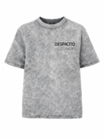 Szary dekatyzowany T-shirt DESPACITO