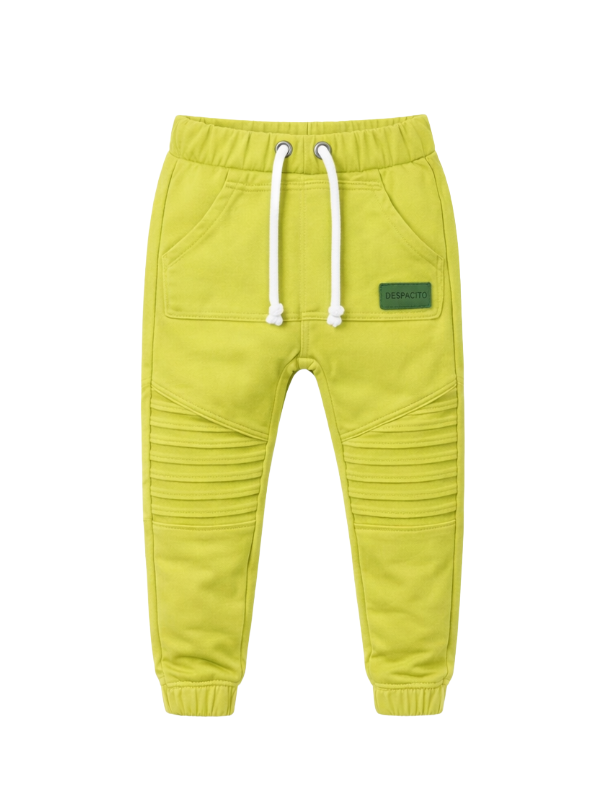 Bez nazwy-992 Spodnie dresowe slim limonkowe DESPACITO - obrazek 1